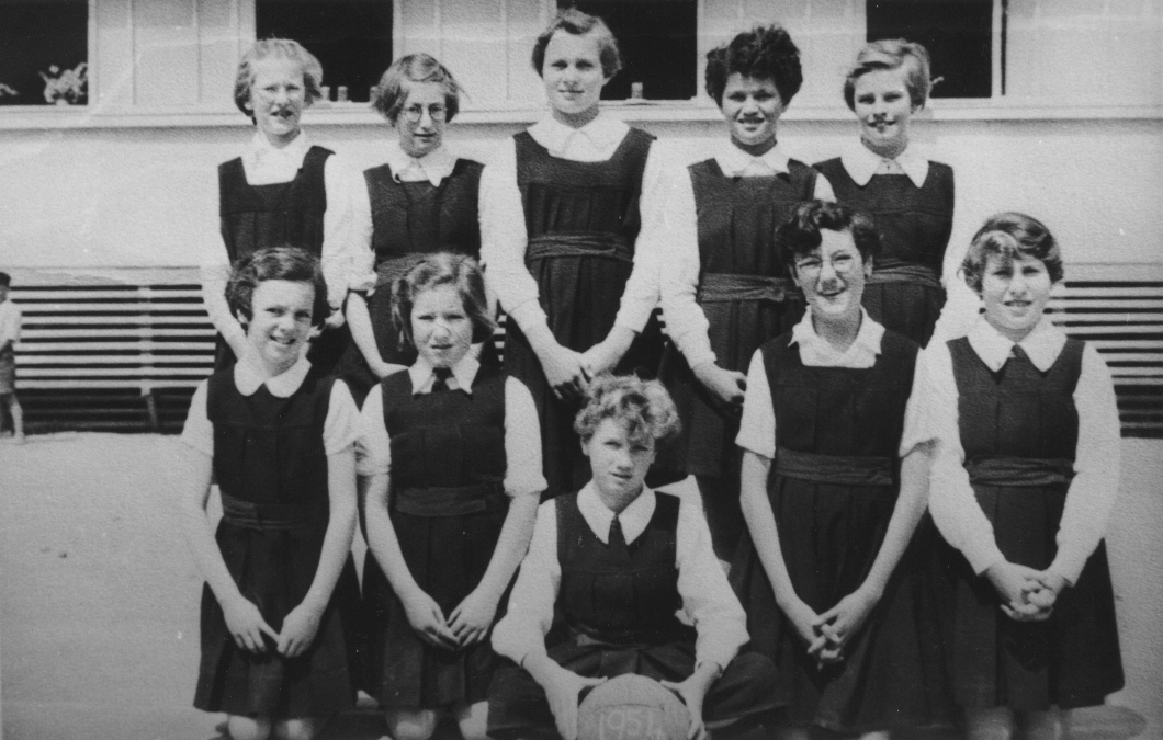 Girls Basketball Team - 1954