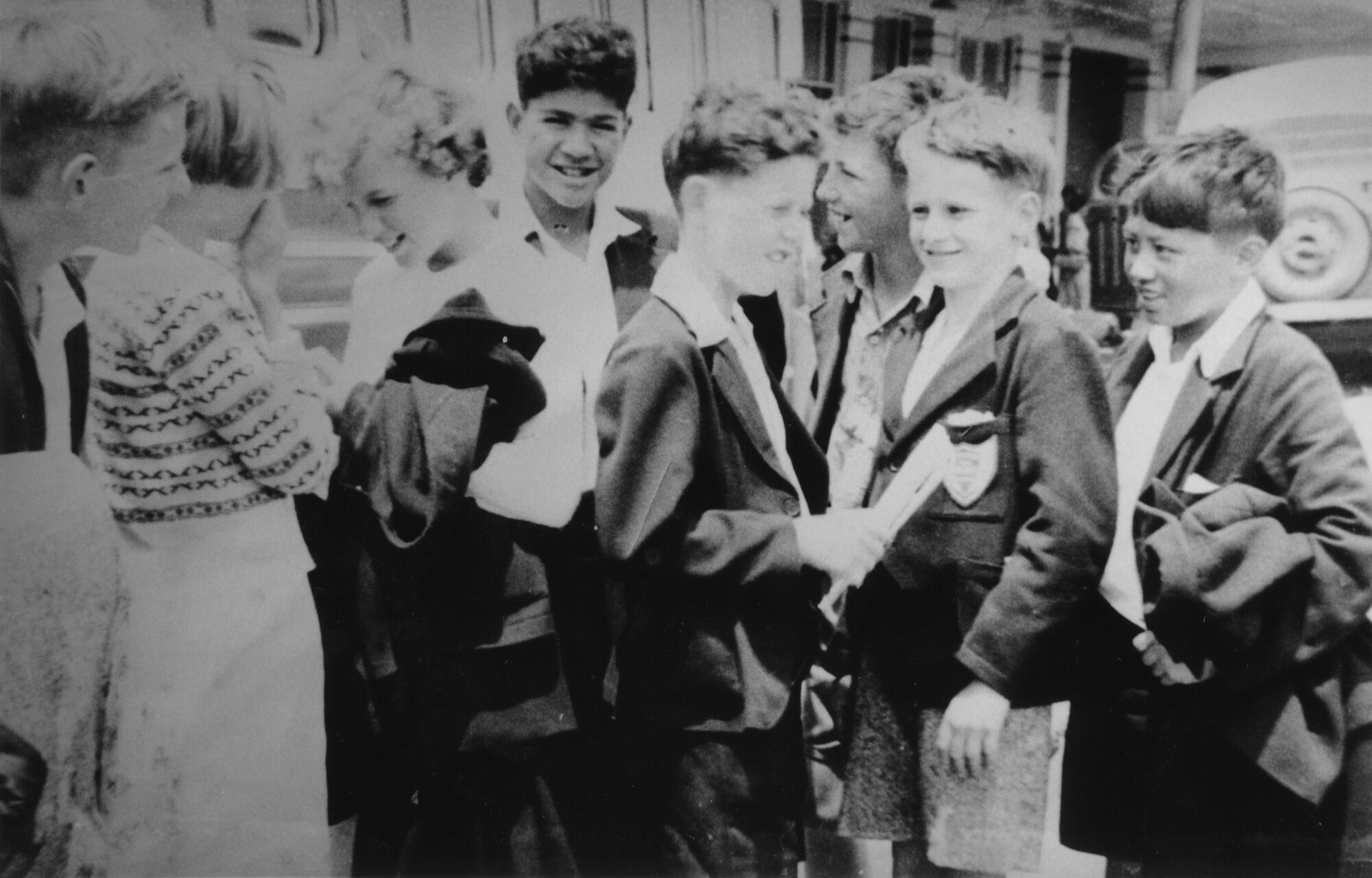 Class Trip to Russell Farm - 1954