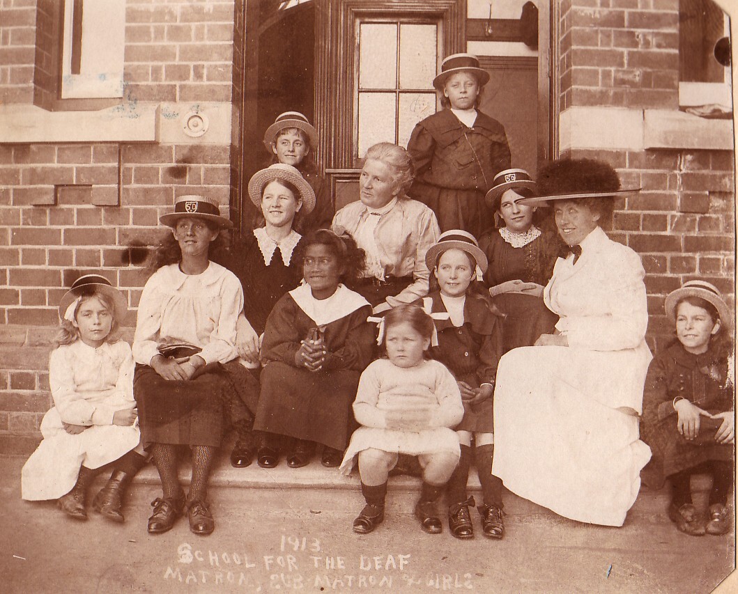 Matron and Girls - 1913 