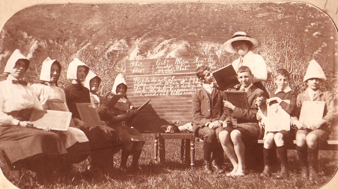 Miss Paul Teaching - 1913 