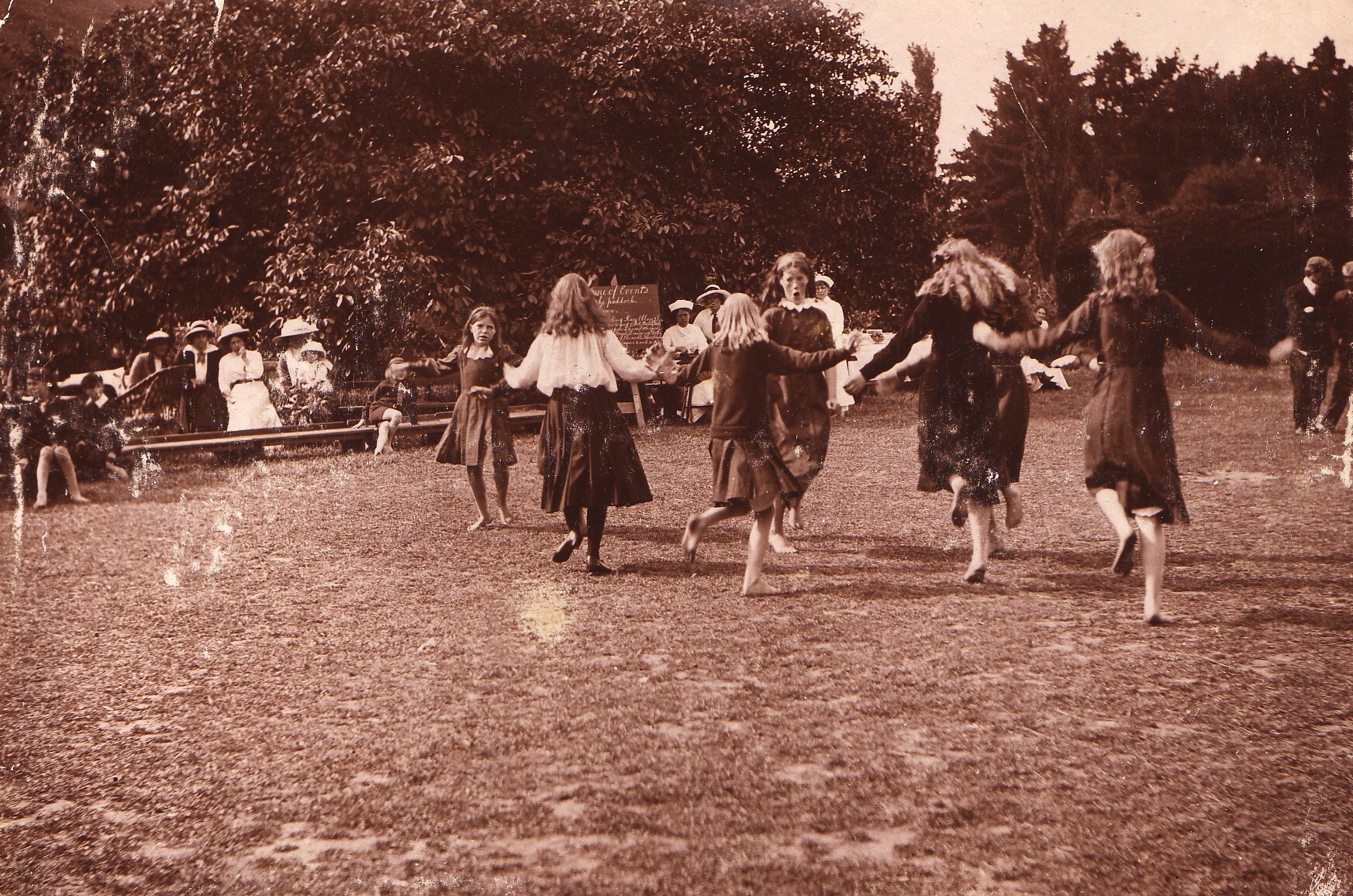 Folk Dancing - 1914 