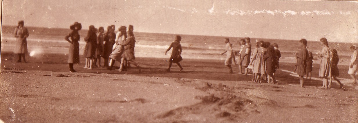 Beach Walk - 1914 