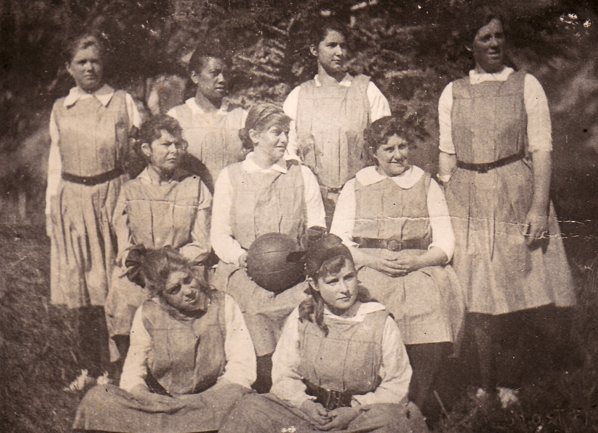 Girls Basketball Team - 1917