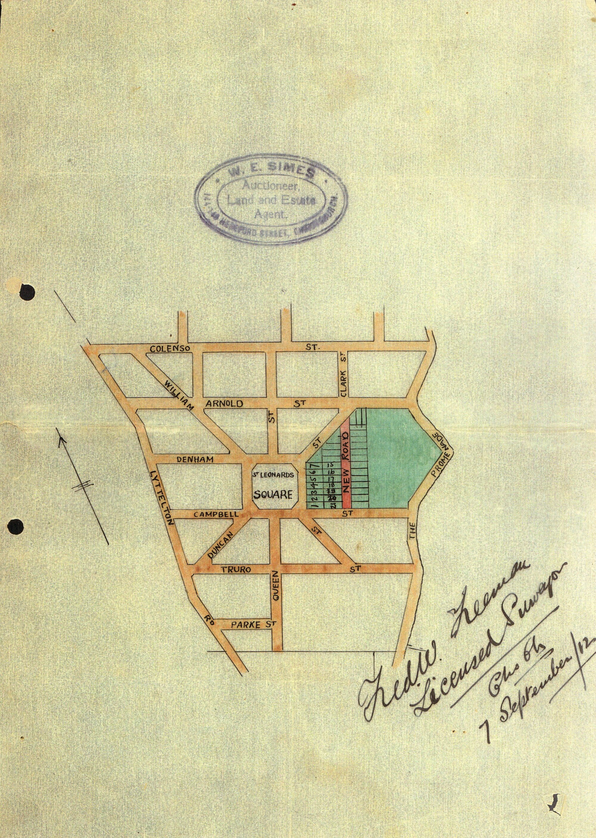 Map - 1912 