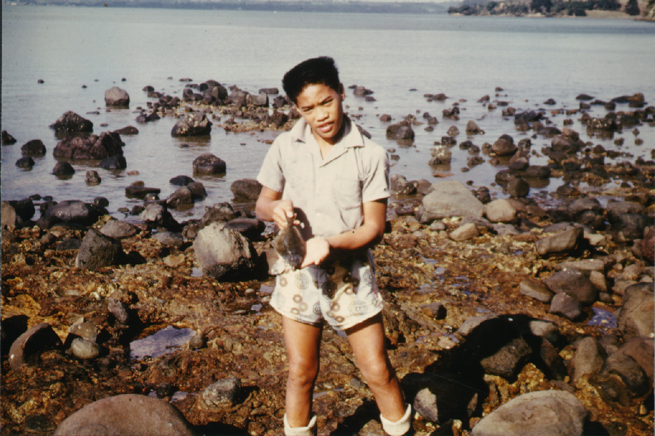 Rock Exploring at Parau - 1963 