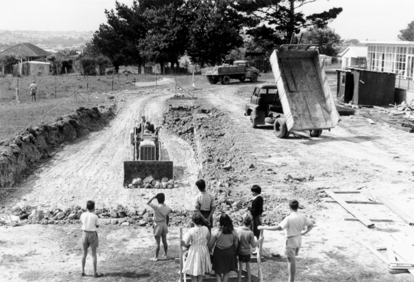 Swimming Pool Excavations - 1963 