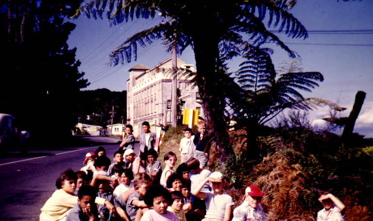 Hostel Children Visit Titirangi - 1962