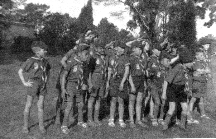 Cub Camp at Motu Moana - 1964