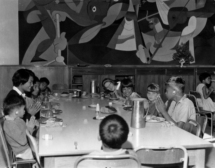 Dining Room Prayers - 1966 