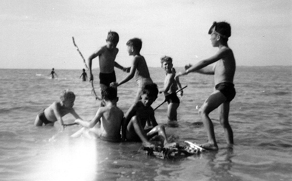 Raft Building - 1963 