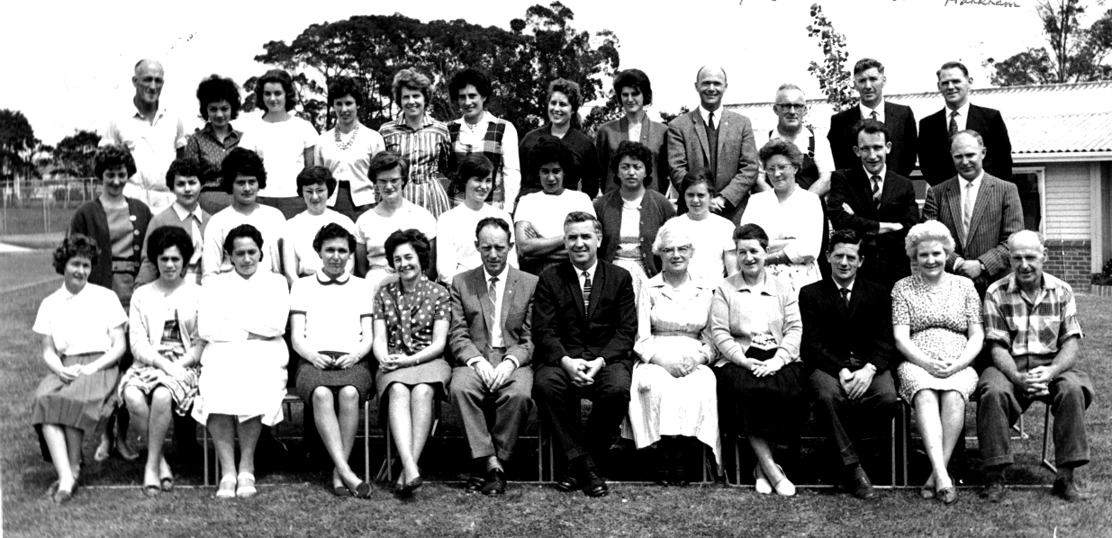 Kelston School Hostel Staff &amp; Teachers - 1963 