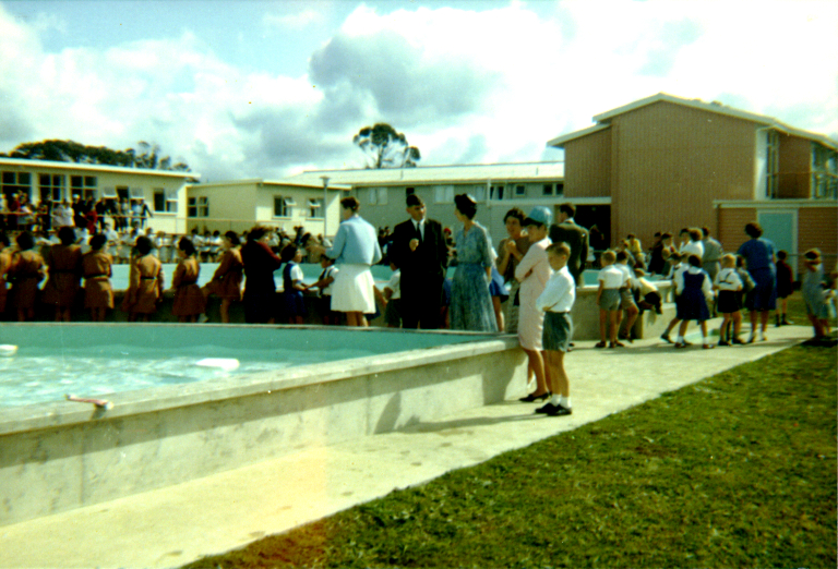 Governor General's Visit and Swimming Race - 1964 