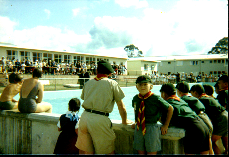 Governor General's Visit at Swimming Pool - 1964 