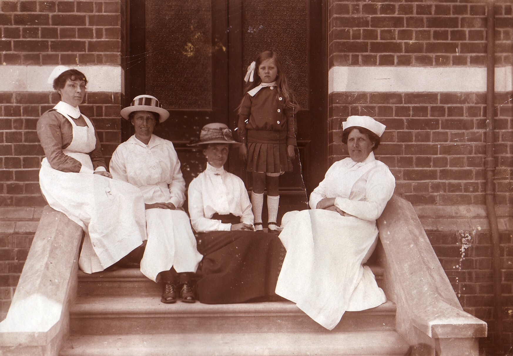 Matron and Guests - 1914