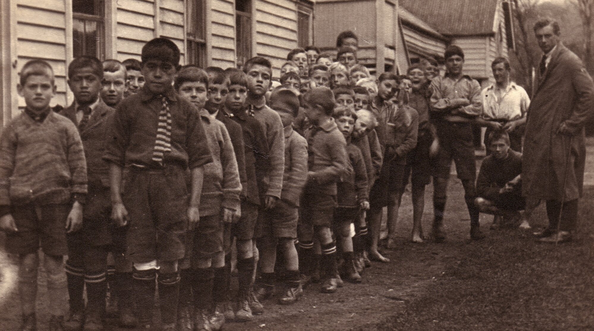 Mr C Allen &amp; Boys - 1925