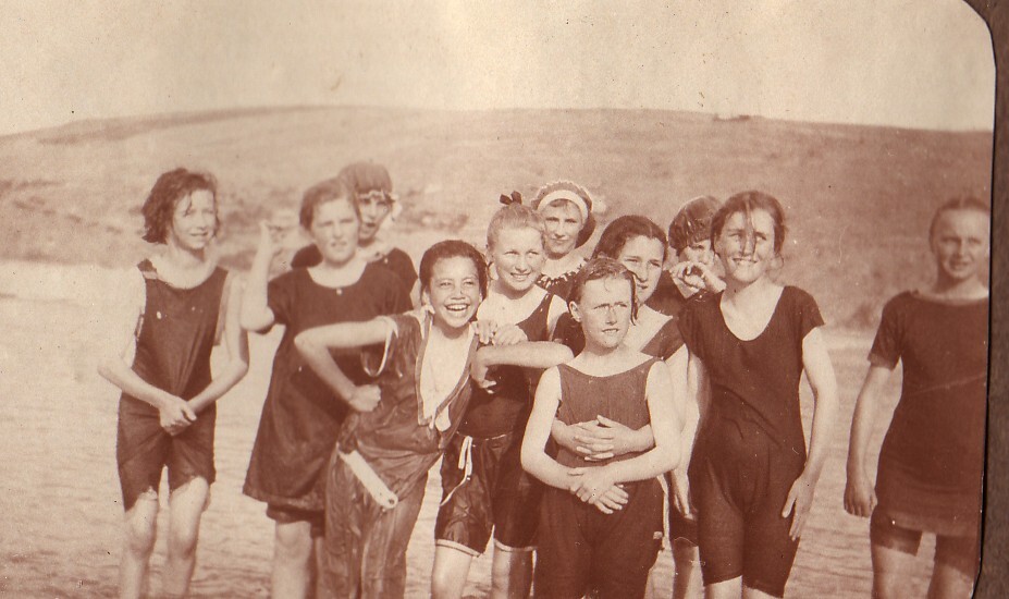 Girls at the Beach - 1914