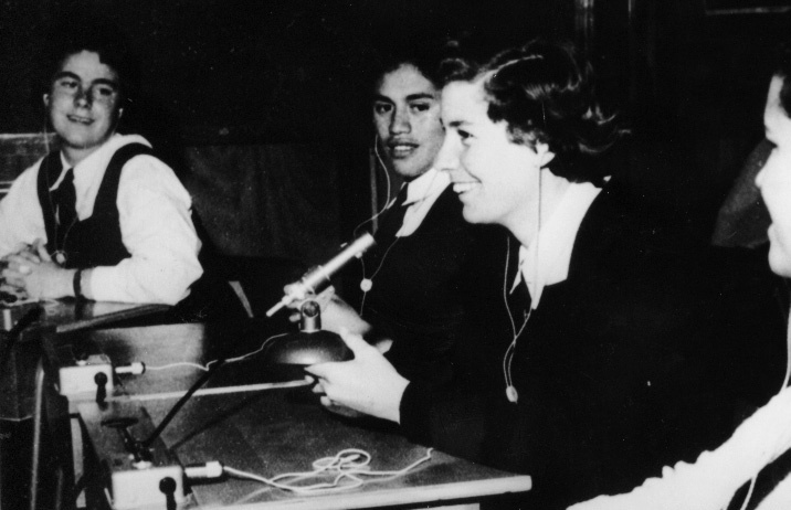 Testing Microphone - 1958