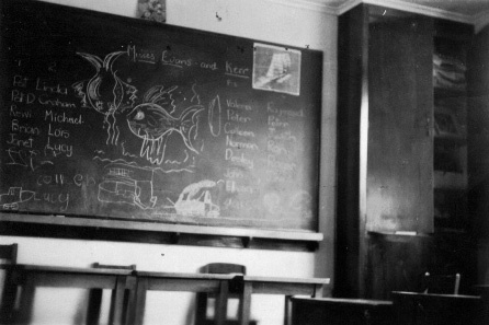 Classroom Blackboard - 1946