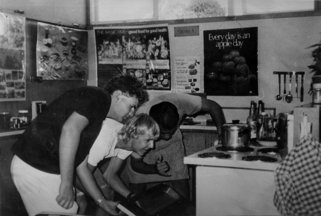 Students Cooking - 1991