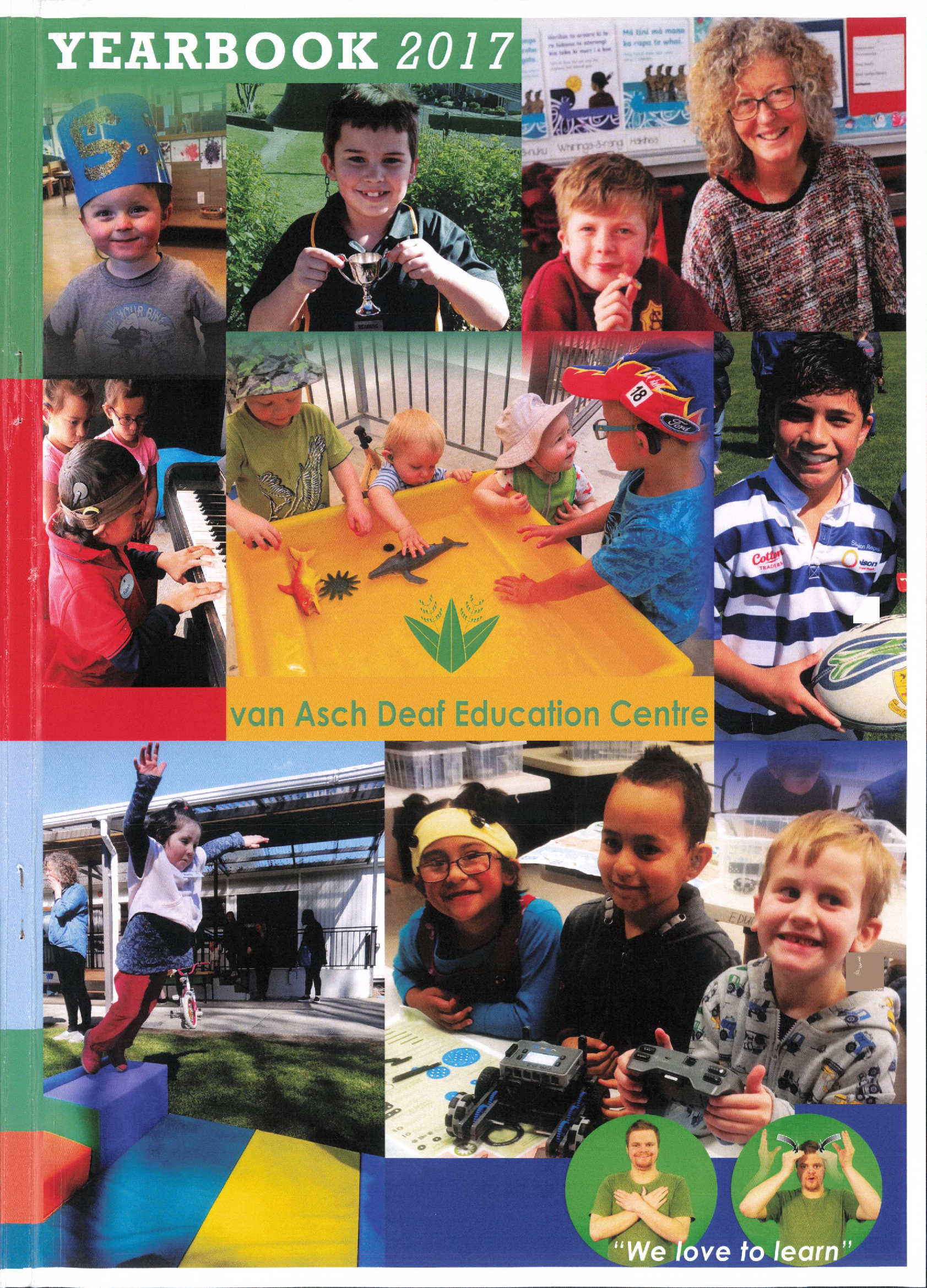 van Ash Deaf Education Centre Yearbook - 2017