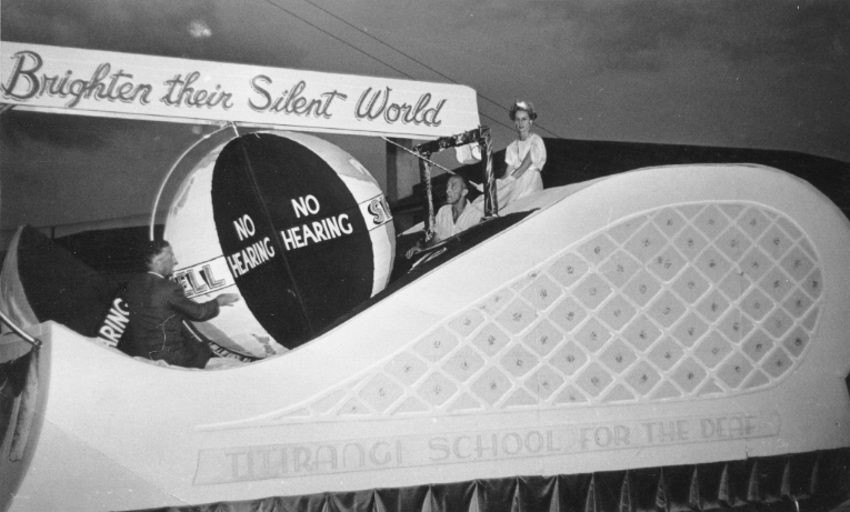 Birthday Carnival Float - 1954