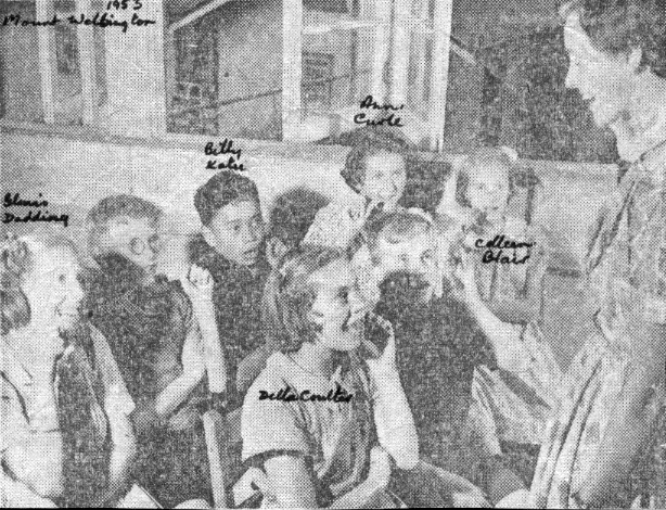 Mt Wellington Classroom  - 1953