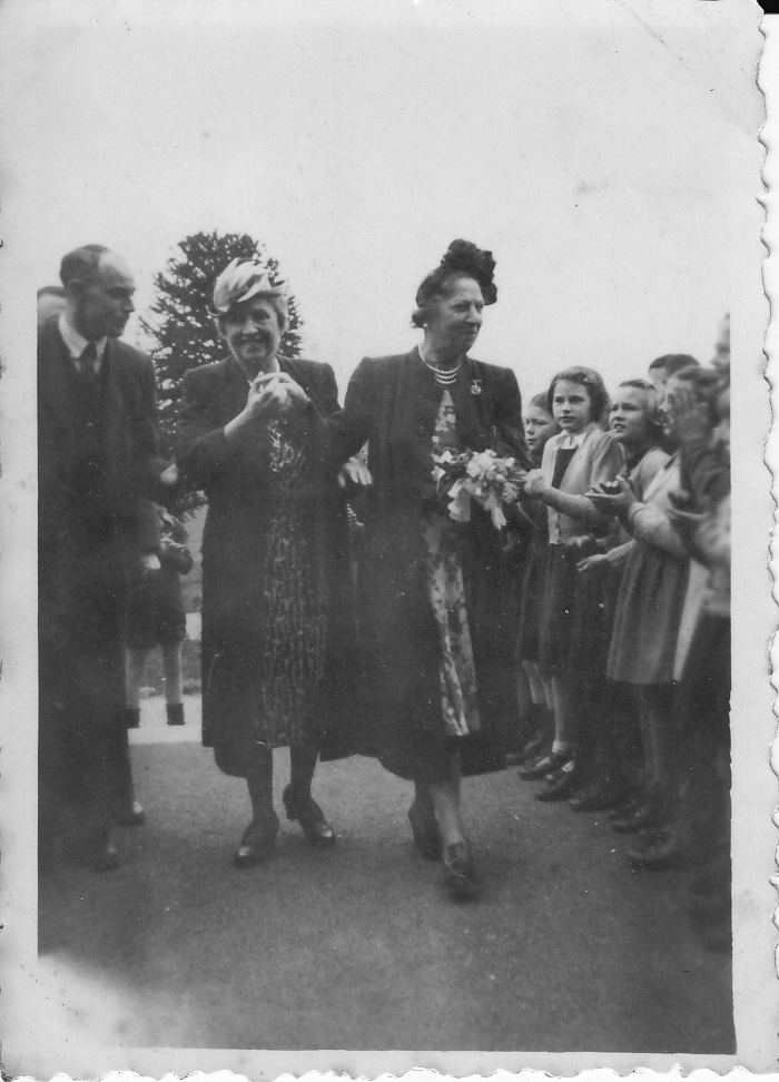 Helen Keller Visits Sumner School for the Deaf - 1948