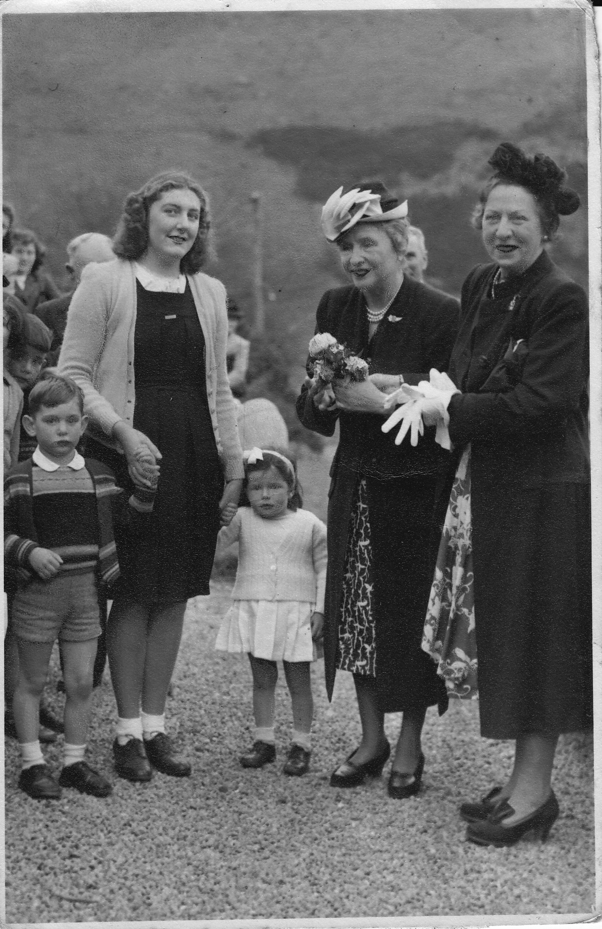 Helen Keller Visits Sumner School for the Deaf - 1948