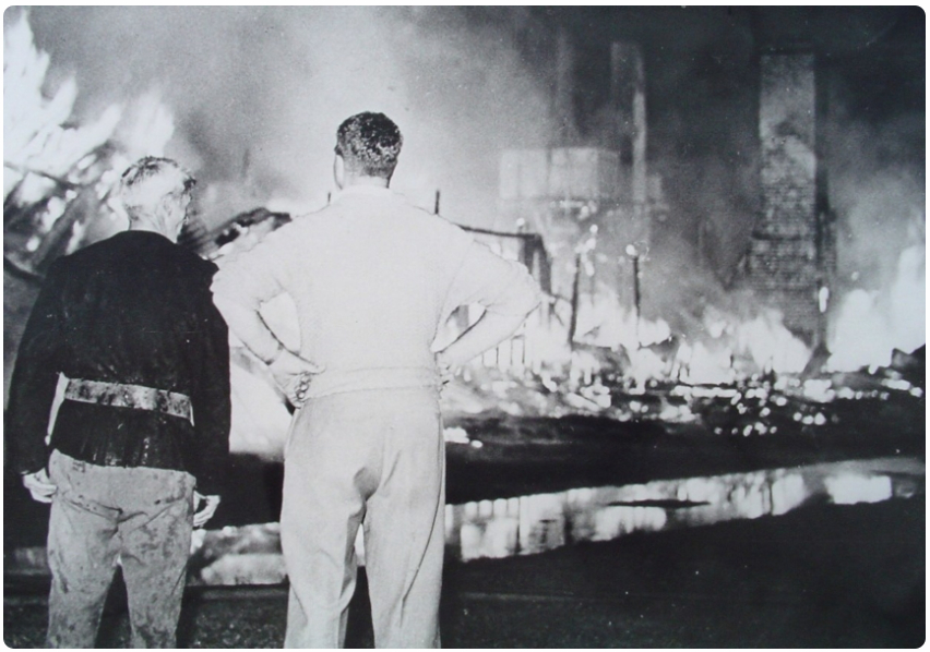 Boys House Fire - 1958