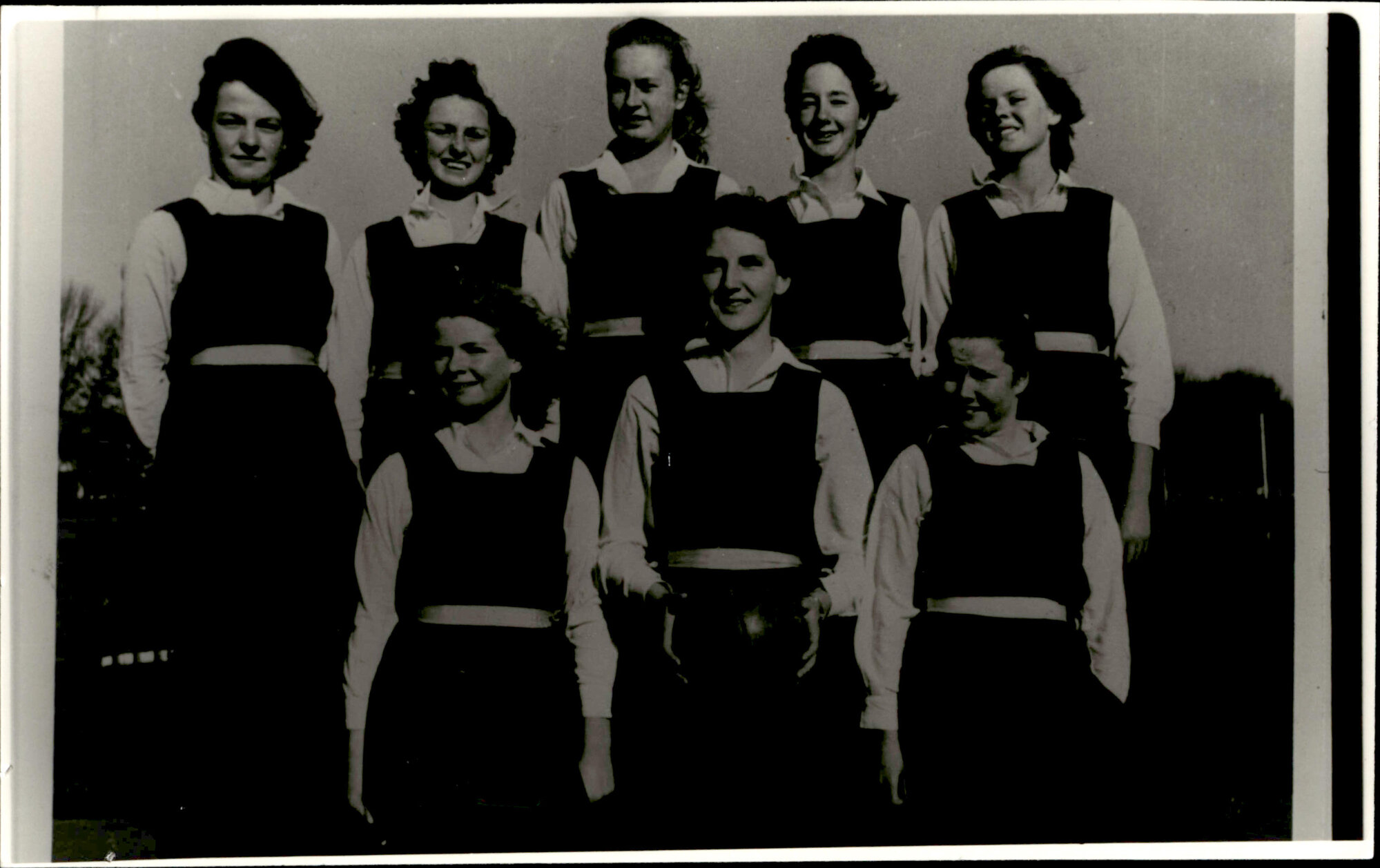 Deaf Girls Netball - 1958