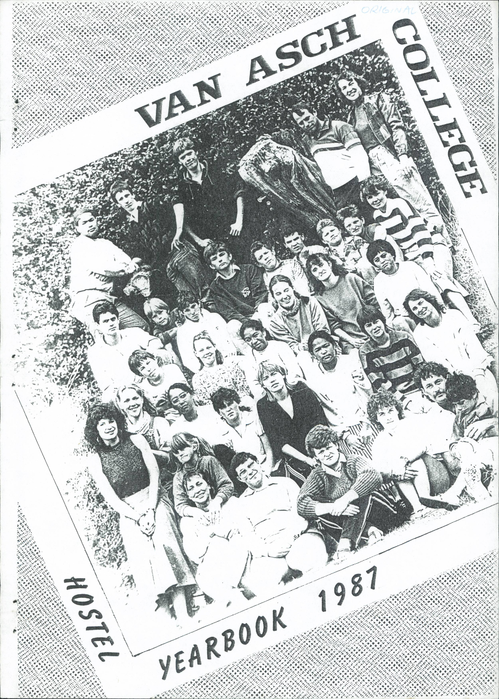 van Asch College Yearbook - 1987