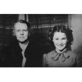 Rhona Mullins and Moana Clare - 1948