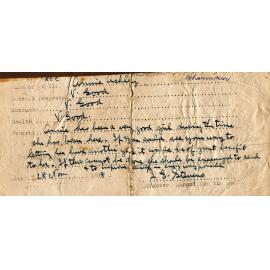 School Report - 1918